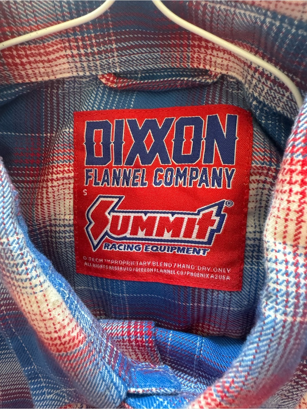 Dixxon Flannel Company Summit Red & Blue Plaid Men's Shirt